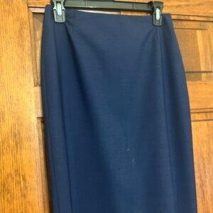 Antonio Melani Navy Pencil Skirt